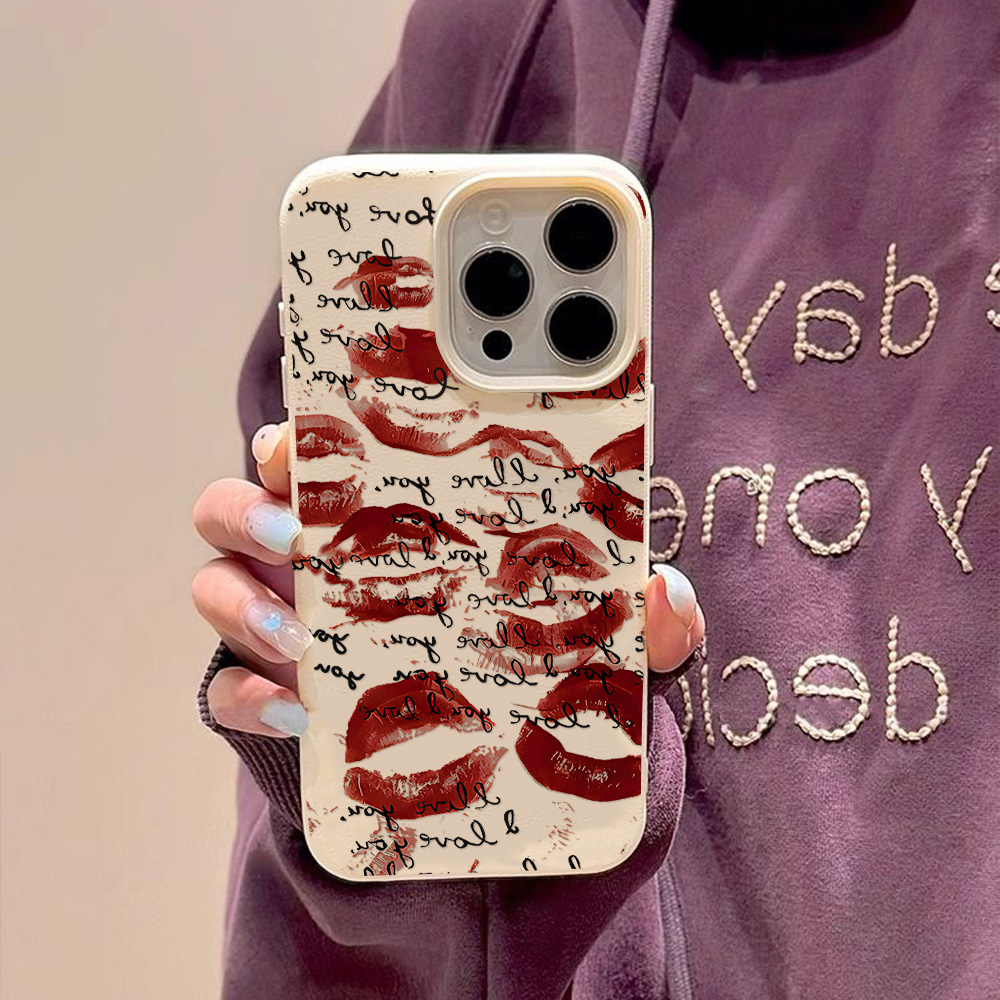 Ярко-красный кожаный чехол для – обзор и цена Apple Iphone 15
